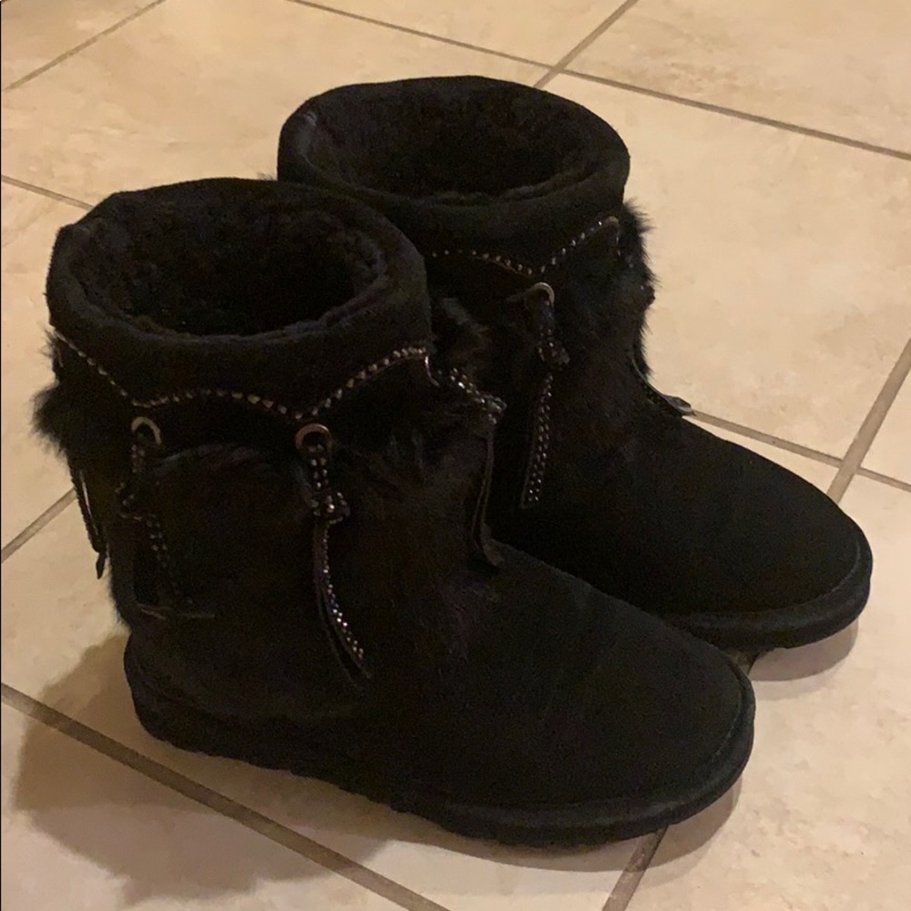 GIANNI LORENZI REJOIS UGG AUTHENTIC SIZE 7 BLACK